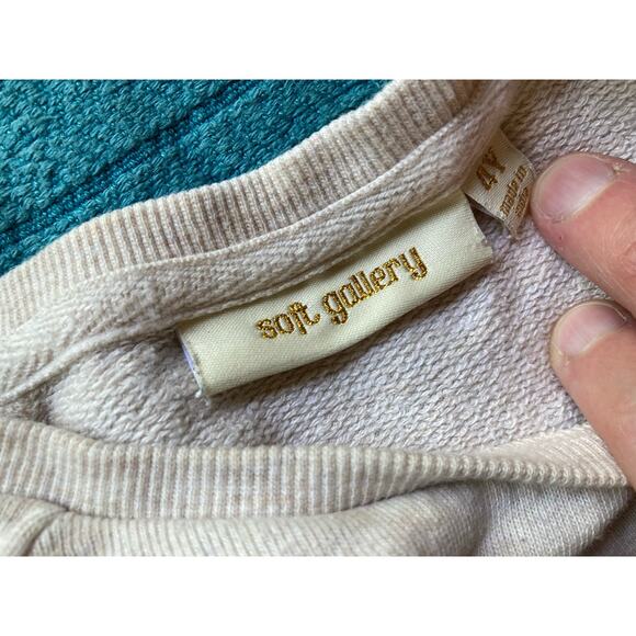 Soft Gallery Zebra Sweatshirt Momma & Me ~ Size 4 Years ~ So Sweet! - Picture 5 of 6